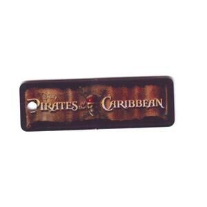 Pirates Of the Caribbean Pinball Machine Keychain Promo Original UNUSED